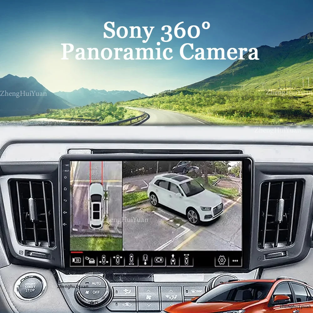 Poste Android13//4G-64//Toyota Rav4 2012-2018 | Autoradio | Android 14 | Écran Tactile | CarPlay | Bluetooth | GPS