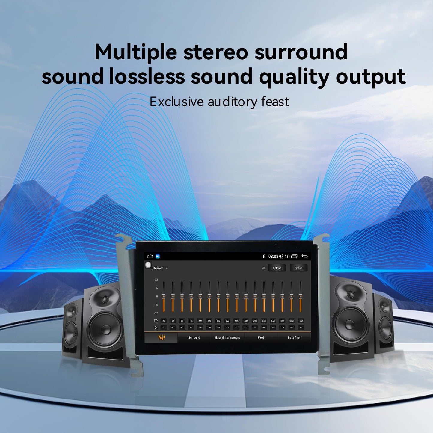 Autoradio Android 13 Écran Tactile 7" – Spécial Jaguar XF X250 (2004-2015)