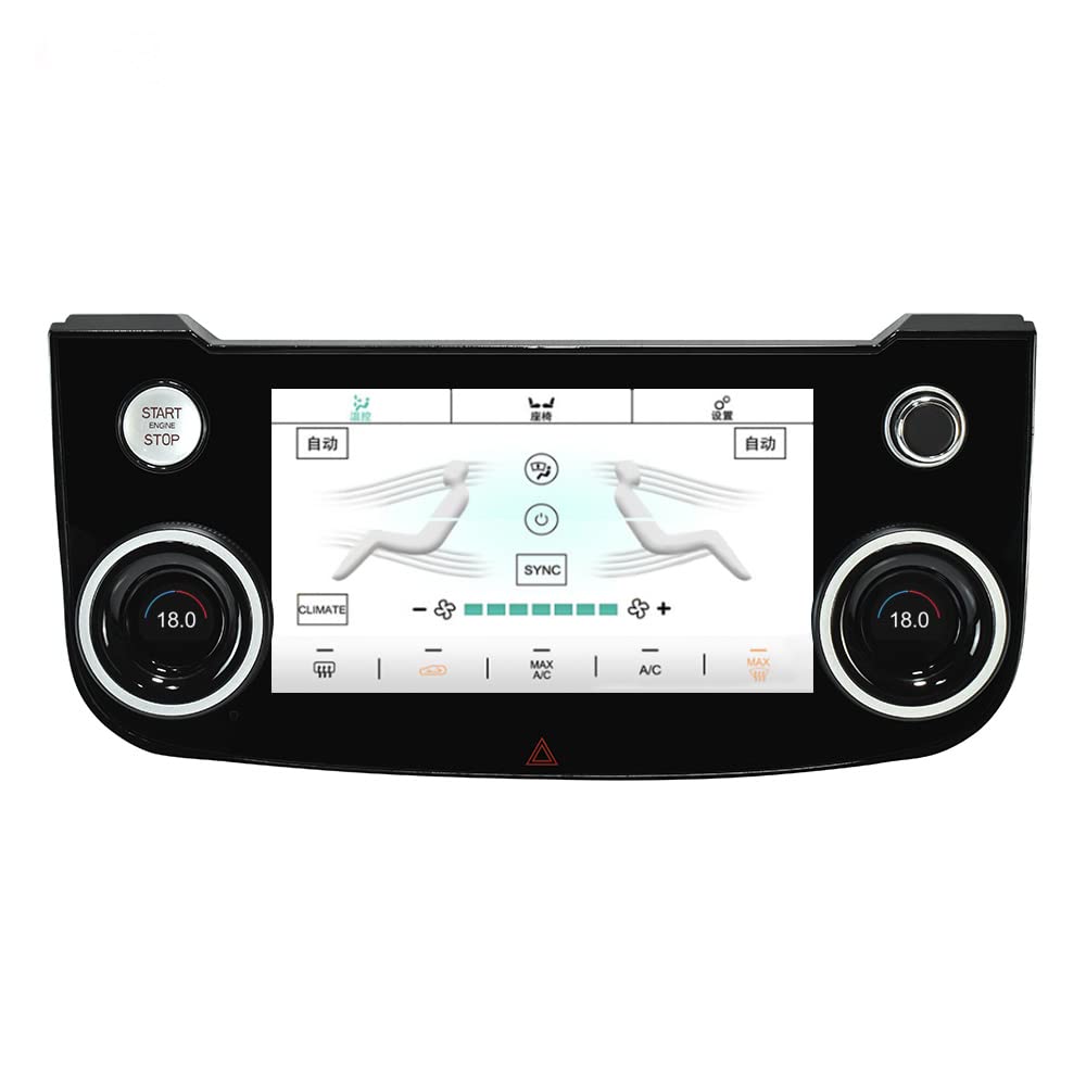 TOPTAKTILÉcran Climatique Tactile 10" pour Jaguar XE/XEL/XF/XFL/F - PACE (2015 - 2019) – Remplacement DirectÀ domicile