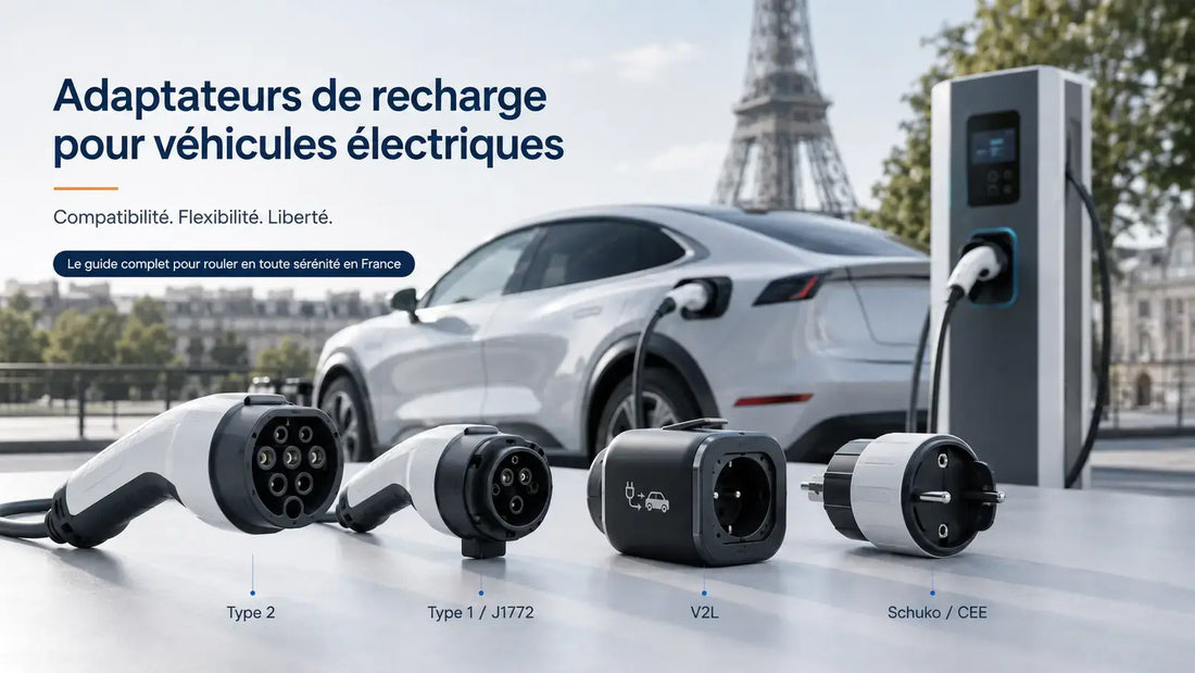 Connecteurs et adaptateurs de recharge pour véhicules électriques en France