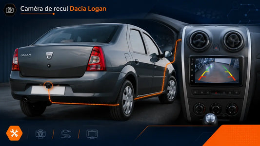 Guide d’installation d’une caméra de recul sur Dacia Logan 1 avec autoradio Android