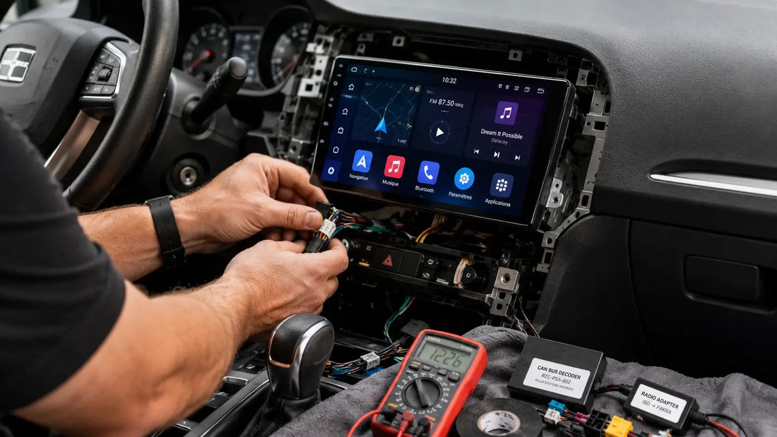 Installation et optimisation d’un autoradio Android : guide complet issu de 30 ans d’expérience