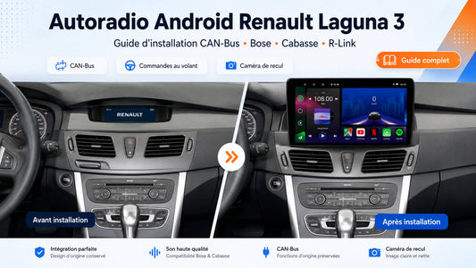 L’installation d’un autoradio Android sur une Renault Laguna III (2007–2015)