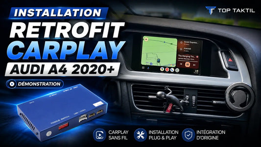 Comment installer le retrofit CarPlay dans votre Audi A4
