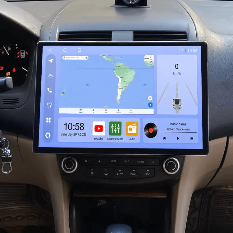 Écran QLED 13 Pouces, 6G+128G, CarPlay Android Auto