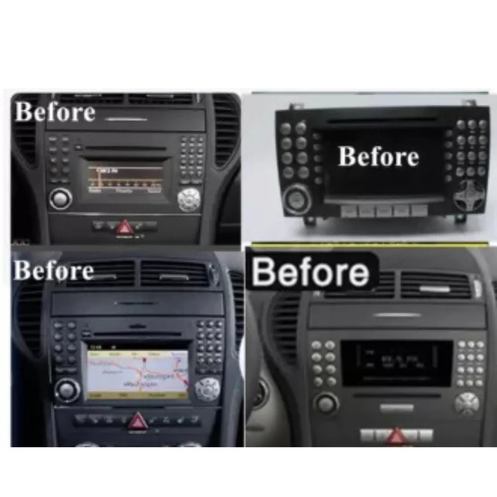 Mercedes | SLK | R171 | 2004-2011 | Android 13 Autoradio | Apple CarPlay | Android Auto