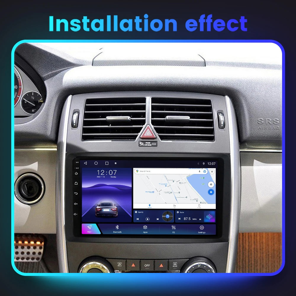 Poste Autoradio Android 13//4G-64G- Mercedes Benz Vito 2014-2018 | Android 14 | Écran Tactile | CarPlay | Bluetooth | GPS