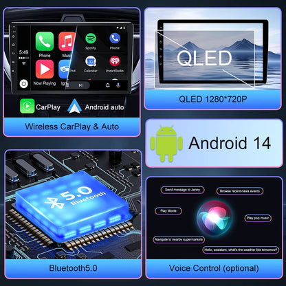 Poste Android 13//4G-64G Citroën C4, C-Triomphe, C-Quatre (2004-2009) | Autoradio | Android 14 | Écran Tactile | CarPlay | Bluetooth | GPS