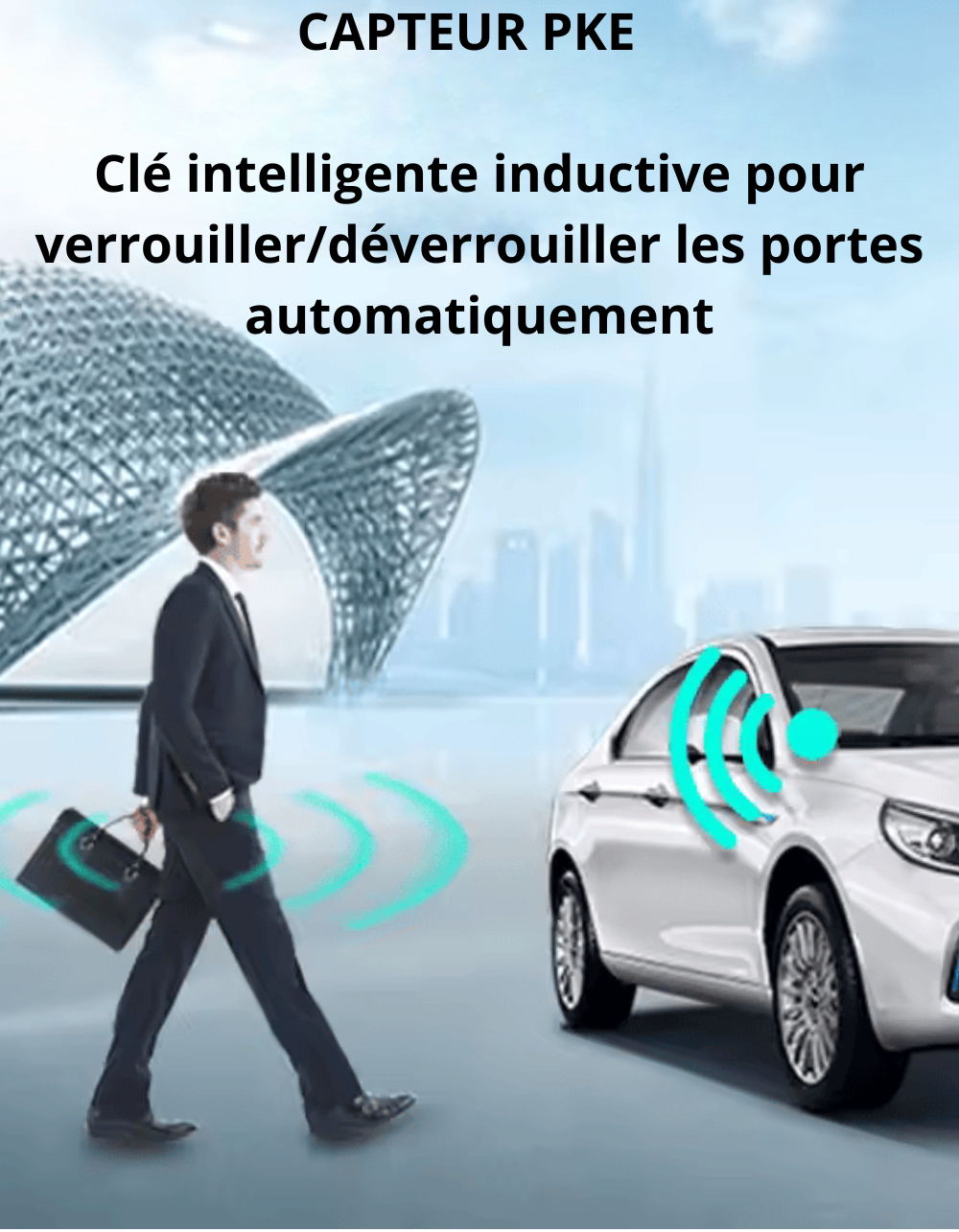 Système Démarrage à Distance & Alarme Voiture Intelligent PKE