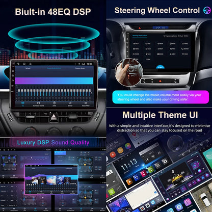 Poste Android13//4G-64//Audi A3 2003-2012/Carplay-Android Auto | Autoradio | Android 14 | Écran Tactile | Bluetooth | GPS