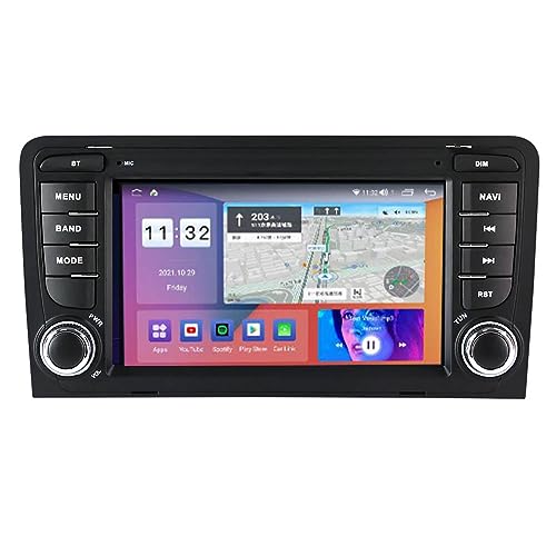 Autoradio Android 12 9'' pour Audi A3/S3 2003-2012 | FM, DSP, DAB+, Caméra Offerte