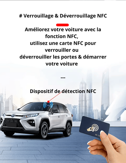 Système Démarrage à Distance & Alarme Voiture Intelligent PKE