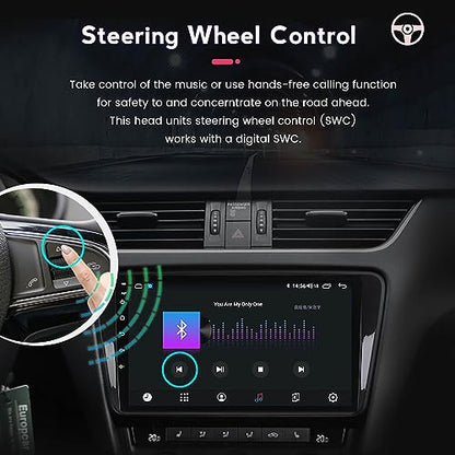 Autoradio Android 12 9'' pour Audi A3/S3 2003-2012 | FM, DSP, DAB+, Caméra Offerte