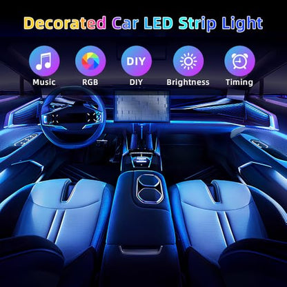 Kit LED pour Voiture RGB - 16 Millions de Couleurs avec Contrôle App