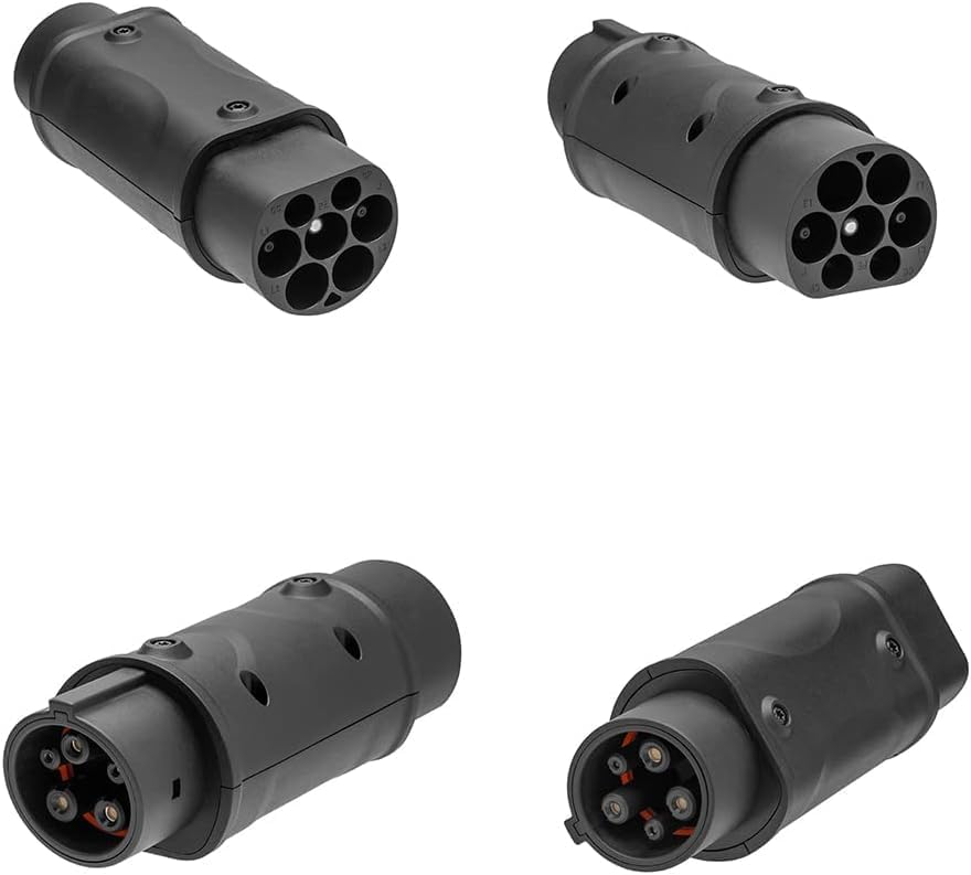 Adaptateur de recharge Type 2 vers Type 1 J1772 – 32A