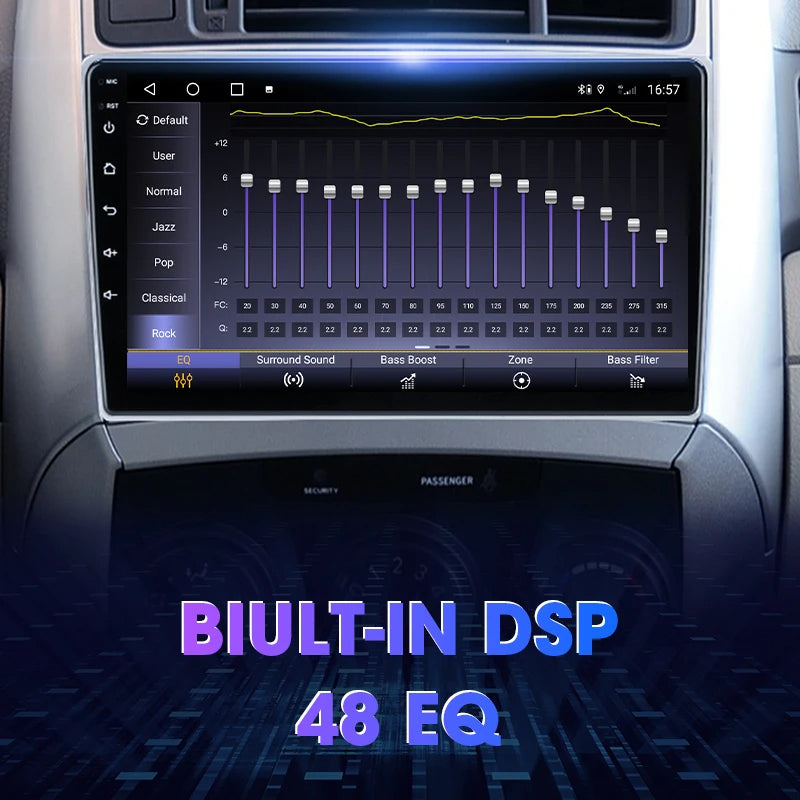 Poste Android 14  - 4G+64G  - Toyota Verso 2009-2018  - Caméra Hd 1080P | Autoradio | Écran Tactile | CarPlay | Bluetooth | GPS
