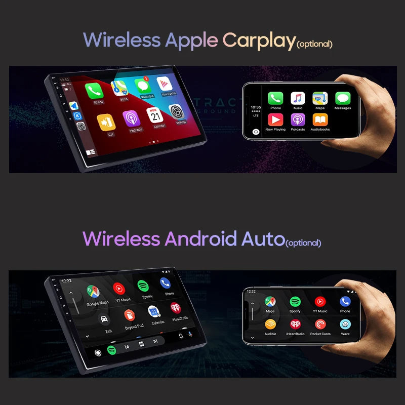Autoradio Android 14 Ford Kuga C-Max Escape  -4G_64 - Camera Hd 1080P | Écran Tactile | CarPlay | Bluetooth | GPS