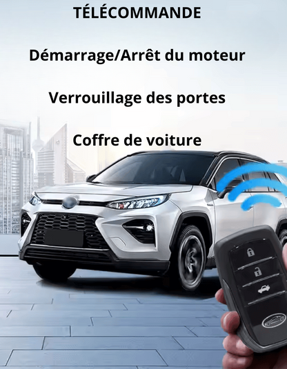 Système Démarrage à Distance & Alarme Voiture Intelligent PKE
