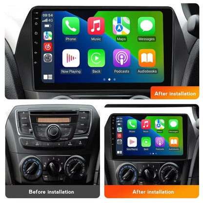 Suzuki Ciaz 2014-2018 écran tactile IPS 9" avec GPS, 2+32 Go, CarPlay, Android Auto, SWC, vue arrière – Kit de tableau de bord inclus