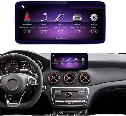 Autoradio Android 13 taille 12.3'' pour Mercedes C/GLC W205 2015-2018 | CarPlay, Android Auto