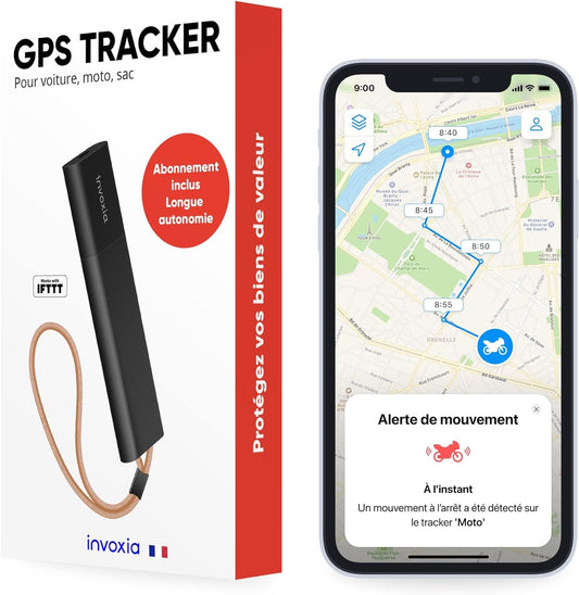 GPS Tracker - Protection contre le vol pour véhicules et objets de valeur