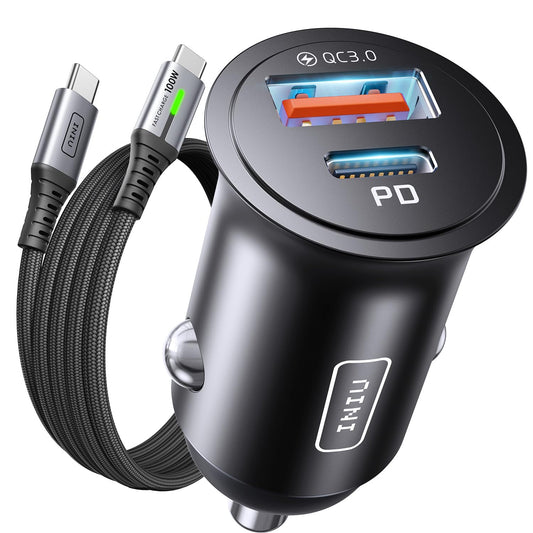Chargeur de Voiture 60W - Charge Rapide et Sécurisée