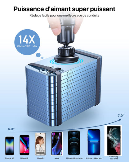 Support magnétique pour téléphone voiture