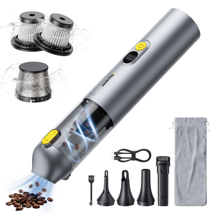 Aspirateur de Voiture Portable - 4 en 1 Sans Fil