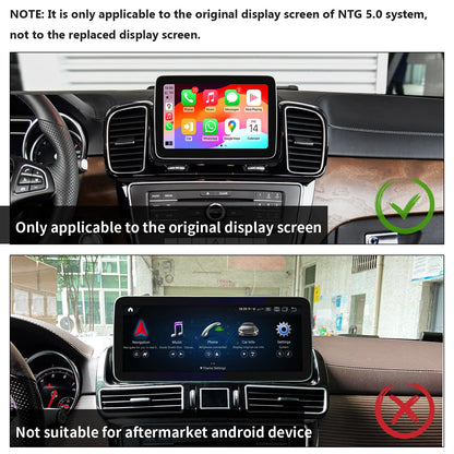 Kit de Rétrofit CarPlay & Android Auto Mercedes-Benz C-Class W205 & GLC X253 (2016-2019, NTG5.0)