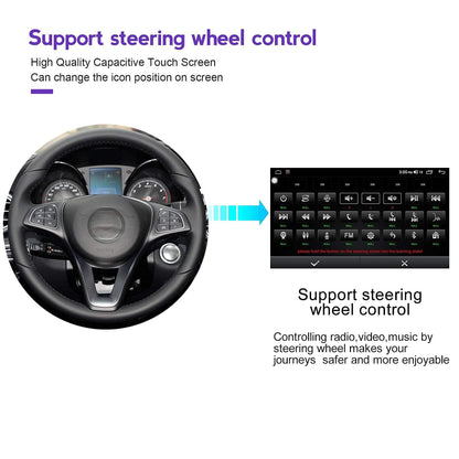 MekedeTech Android 13 Car Radio for Navigation for Lexus IS250 IS200 IS220 IS300 IS350 Head Unit Car GPS Stereo Multimedia Player in Dash Stereo with Built-in CarPlay and Android Auto WiFi BT