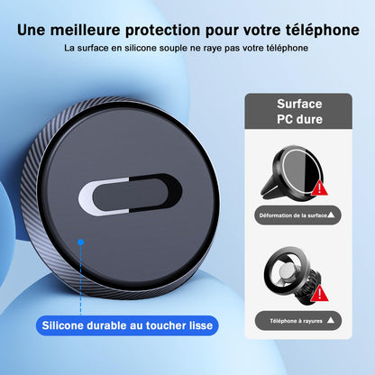 Support magnétique pour téléphone voiture