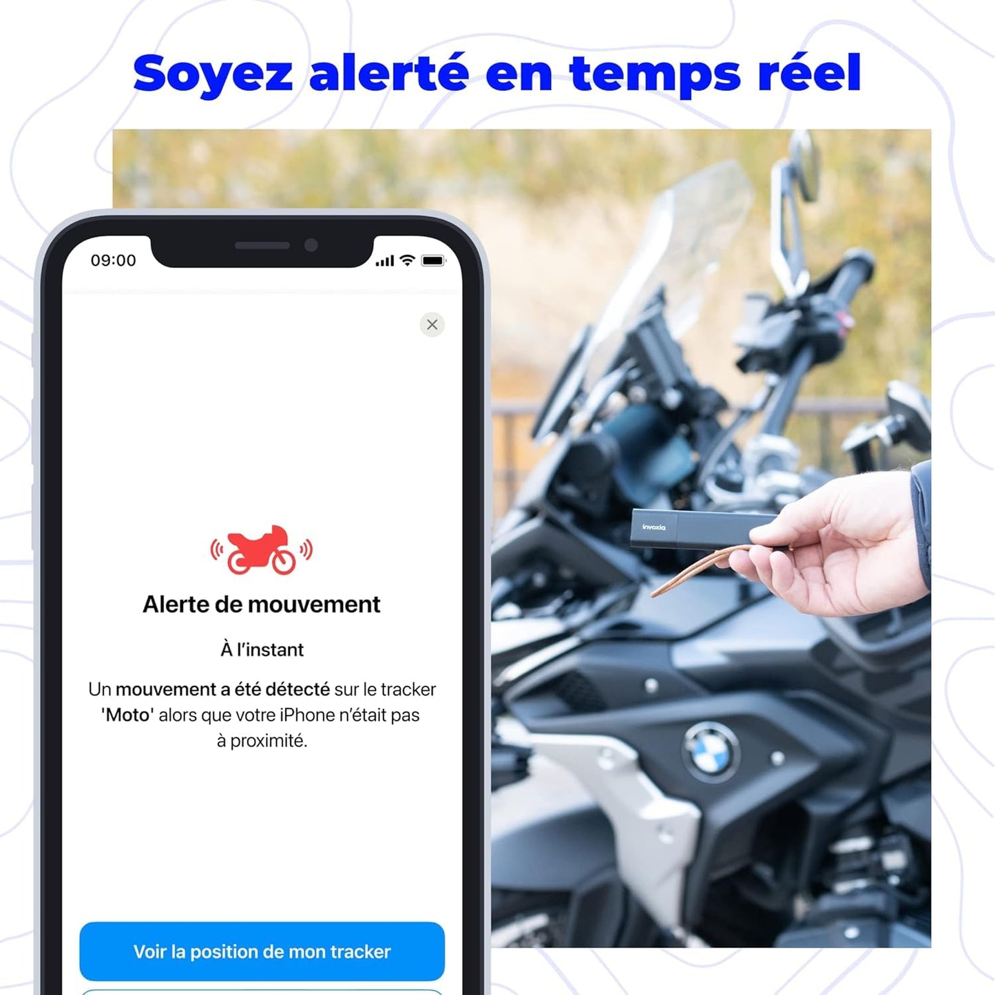 GPS Tracker - Protection contre le vol pour véhicules et objets de valeur