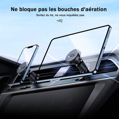 Support magnétique pour téléphone voiture