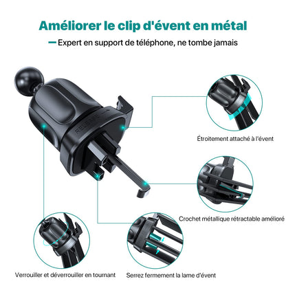 Support magnétique pour téléphone voiture