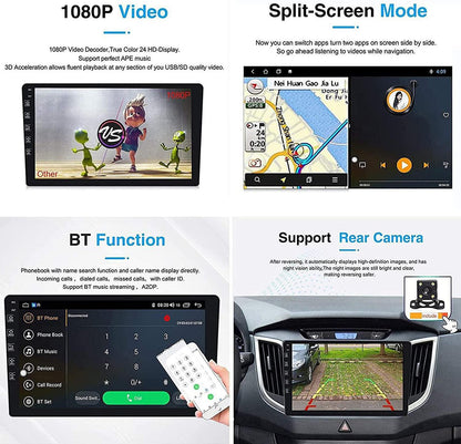 Tesla Style Radio Android 12 Autoradio GPS Navigation pour Ford Mondeo 2011-2013 Lecteur Multimédia De Voiture Autoradio 9,7 Pouces Support D'écran Bluetooth WiFi USB FM SWC avec Caméra De Recul HD
