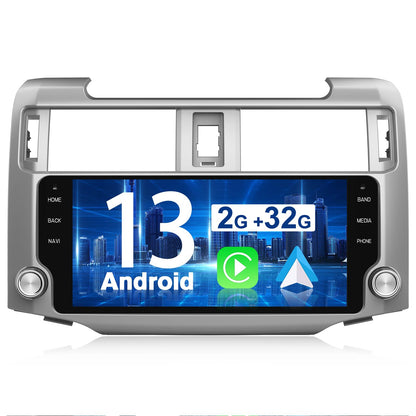 Système Stéréo Android 13 pour Toyota 4Runner 2010-2022 avec Android Auto et CarPlay