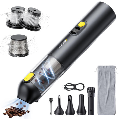 Aspirateur de Voiture Portable - 4 en 1 Sans Fil