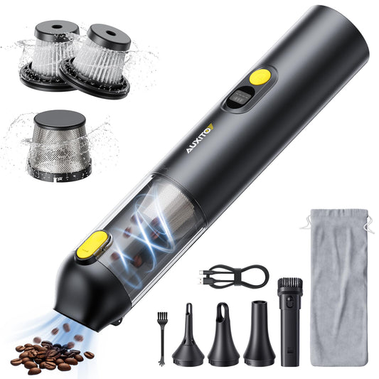 Aspirateur de Voiture Portable - 4 en 1 Sans Fil
