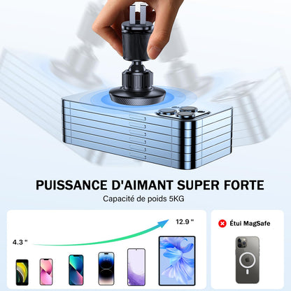 Support magnétique pour téléphone voiture