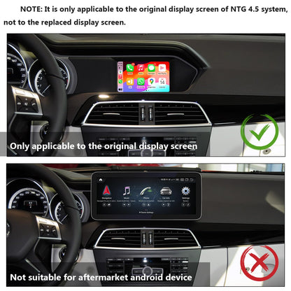 Kit de Rétrofit CarPlay & Android Auto Mercedes-Benz C-Class W205 & GLC X253 (2016-2019, NTG5.0)