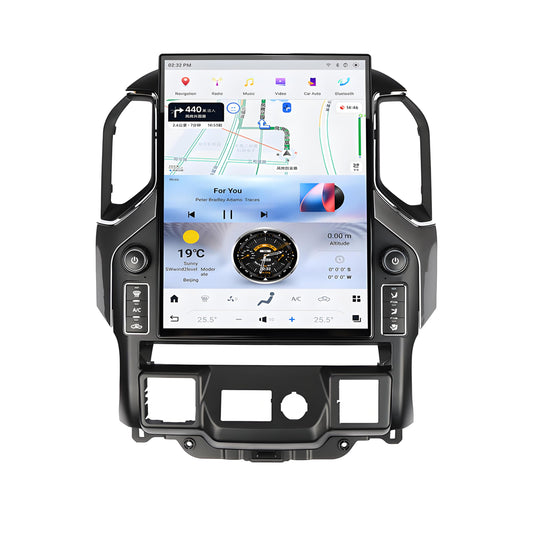Écran Android 15,6 Pouces 8+128GB pour Chevy Silverado / GMC Sierra 2019-2023 – Autoradio Style Tesla avec GPS, CarPlay Sans Fil et Son HD