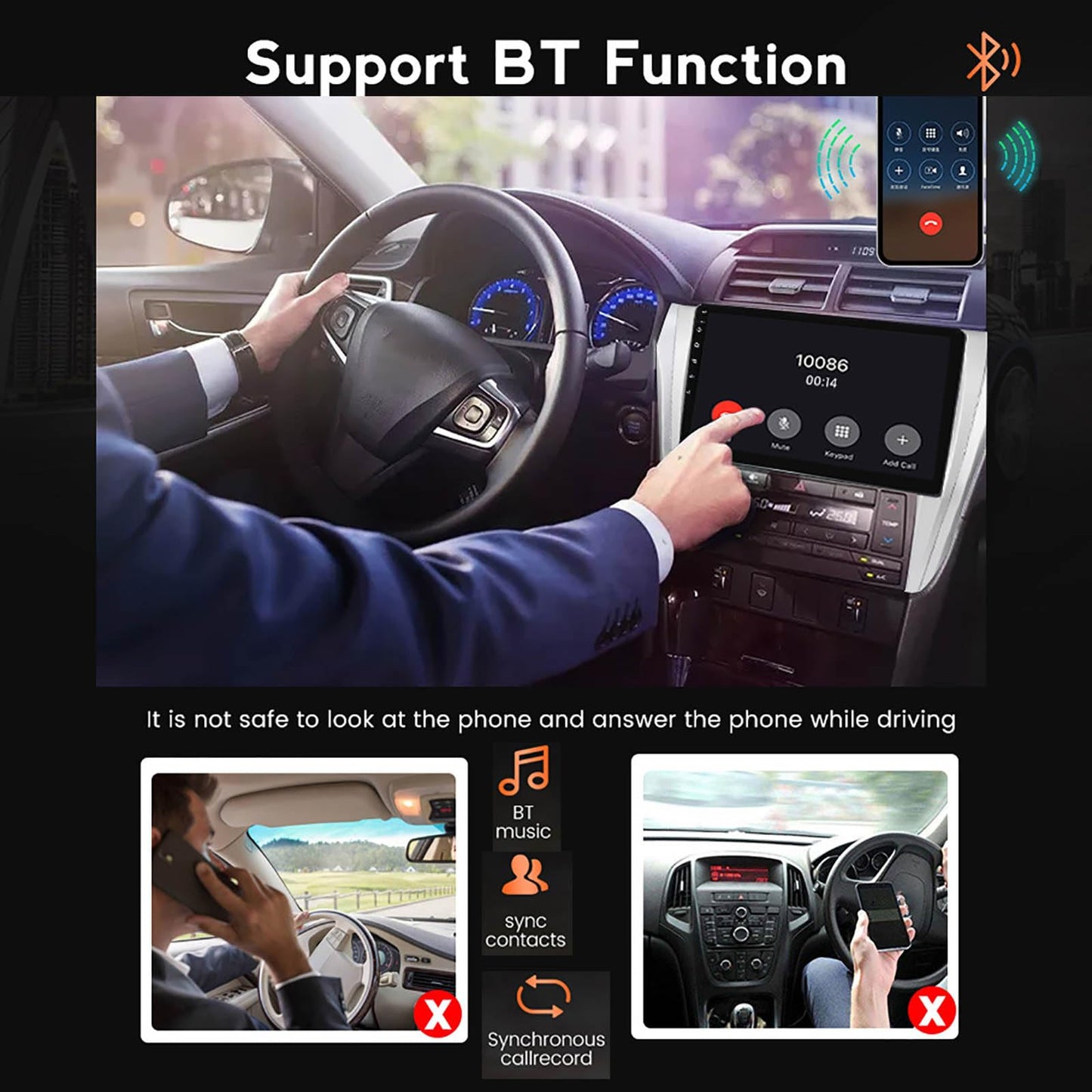 Autoradio Android 12 9'' pour Audi A3/S3 2003-2012 | FM, DSP, DAB+, Caméra Offerte