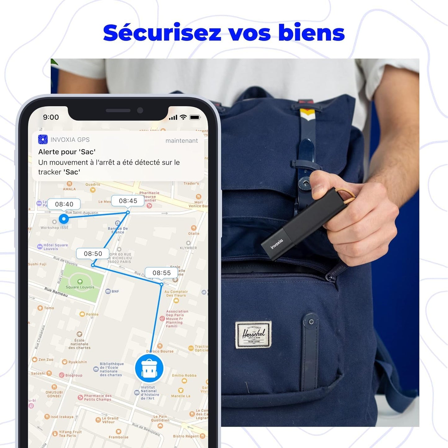 GPS Tracker - Protection contre le vol pour véhicules et objets de valeur