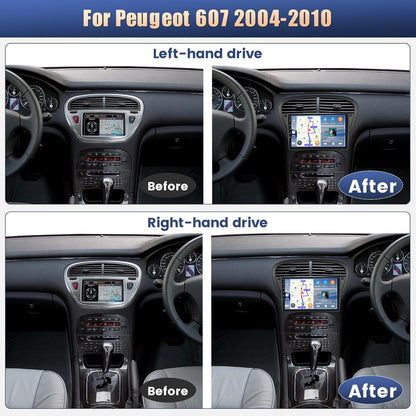 Autoradio Android 13 9 Pouces pour Peugeot 607 (2002-2010)| 4GB RAM + 64GB ROM