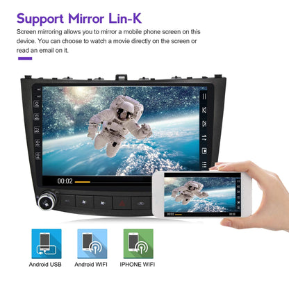 MekedeTech Android 13 Car Radio for Navigation for Lexus IS250 IS200 IS220 IS300 IS350 Head Unit Car GPS Stereo Multimedia Player in Dash Stereo with Built-in CarPlay and Android Auto WiFi BT