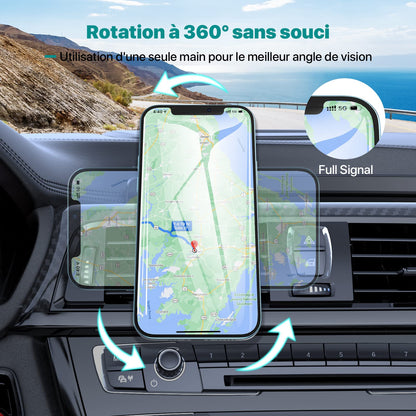 Support magnétique pour téléphone voiture