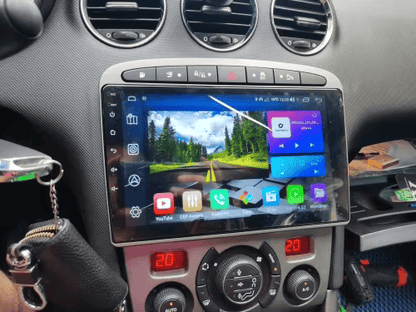 Poste Android 13//4G-64-Peugeot 308  2007-2015/Carplay-Android Auto | Autoradio | Android 14 | Écran Tactile | Bluetooth | GPS