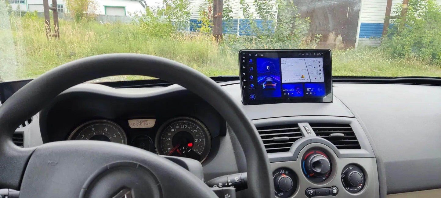 Poste Autoradio Android 13//4G-64G-Renault Megane-2 2003-2009 | Android 14 | Écran Tactile | CarPlay | Bluetooth | GPS