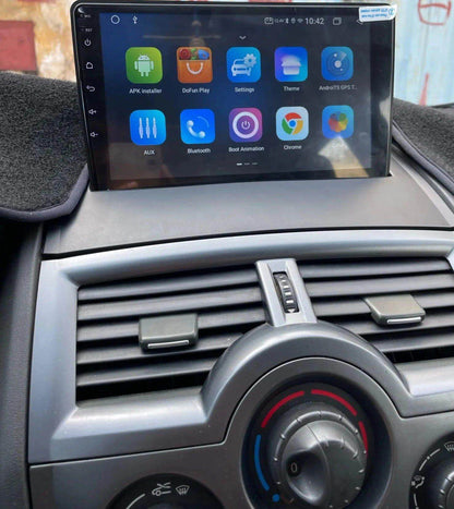 Poste Autoradio Android 13//4G-64G-Renault Megane-2 2003-2009 | Android 14 | Écran Tactile | CarPlay | Bluetooth | GPS