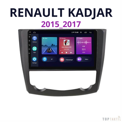 Autoradio Renault Kadjar -6G-128 -Android 13 -Camera Hd 1080P | Android 14 | Écran Tactile | CarPlay | Bluetooth | GPS
